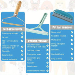 Pet Hair Remover Tool – Lint Shaver and Fur Cleaner for Dogs and Cats, Portable Carpet Scraper for Carpets, Clothes, Car Mats, and Furniture - Majestic Dog & Cat Pet Boutique