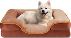 Calming Donut Bed for Dogs & Cats – Machine Washable Fluffy Faux Fur, Anti-Anxiety & Anti-Slip (24”) - Majestic Dog & Cat Pet Boutique