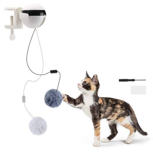 "Electric Lifting Motion Cat Toy – Interactive Smart Teaser Ball"