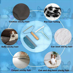 Pet Hair Remover Tool – Lint Shaver and Fur Cleaner for Dogs and Cats, Portable Carpet Scraper for Carpets, Clothes, Car Mats, and Furniture - Majestic Dog & Cat Pet Boutique