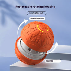 "Electric Jumping Ball – Luminous Dog Toy for Training & Play"