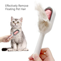 Durable Pet Hair Removal Brush, Washable Pet Grooming Brush Massage Brush, Pets Hair Removing Brush for Cats and Dogs, Massaging Comb - Majestic Dog & Cat Pet Boutique