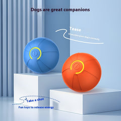 "Electric Jumping Ball – Luminous Dog Toy for Training & Play"