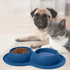 Non-Slip Waterproof Silicone Pet Feeding Mat – 2-in-1 Food & Water Pad - Majestic Dog & Cat Pet Boutique